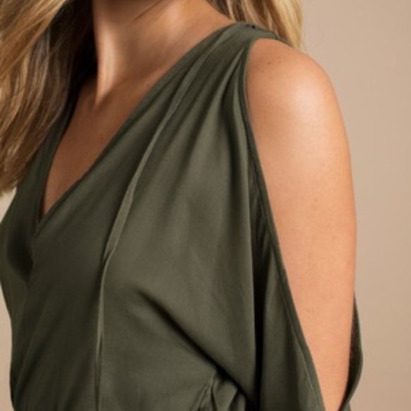 TOBI olive romper - Picture 2 of 5